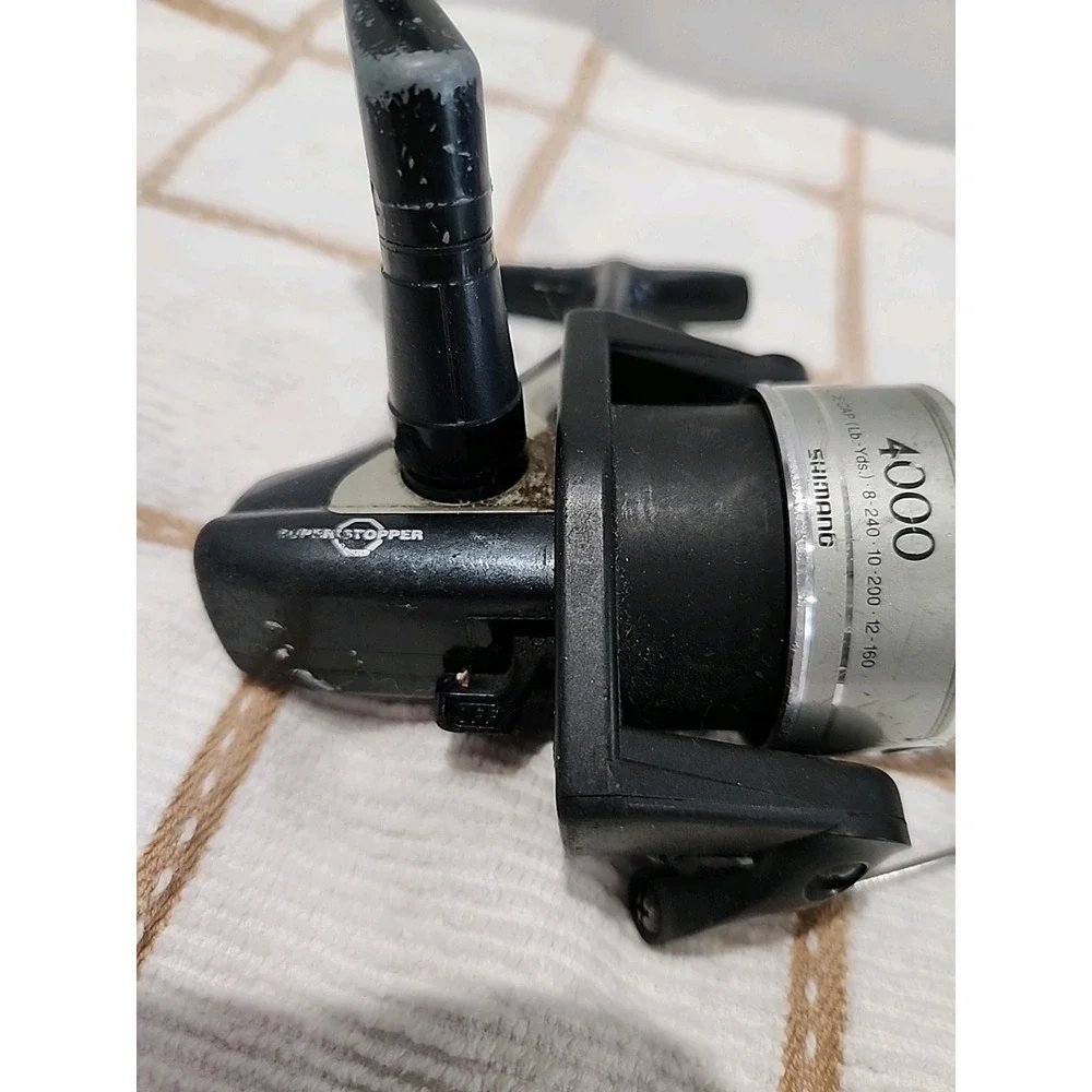 Shimano Slade 4000F Spinning Reel 2 Ball Bearings Super Stopper WK-P Black